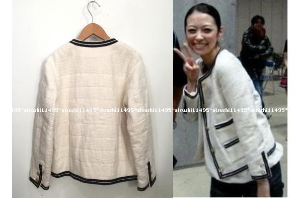 美品‼️定価10万円 アパルトモン Tweed 遅 Jacket 黒