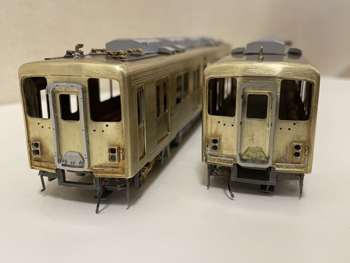 モデルワム 東武10000系2連キット組み仕掛かり品の落札情報詳細