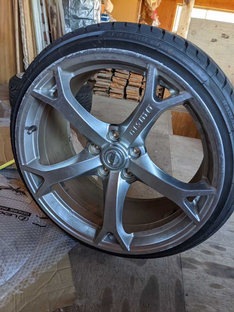 z34 純正 ホイール 19インチ ニスモ フロント 2本 9.5J 5穴 114.3