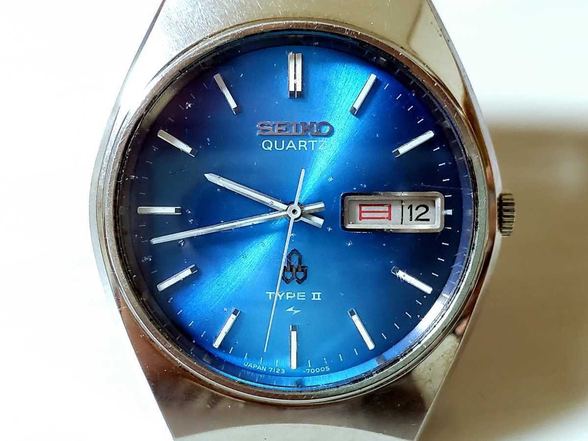 SEIKO セイコー TYPEⅡ タイプ2【7123-7000】紳士用腕時計 アイス