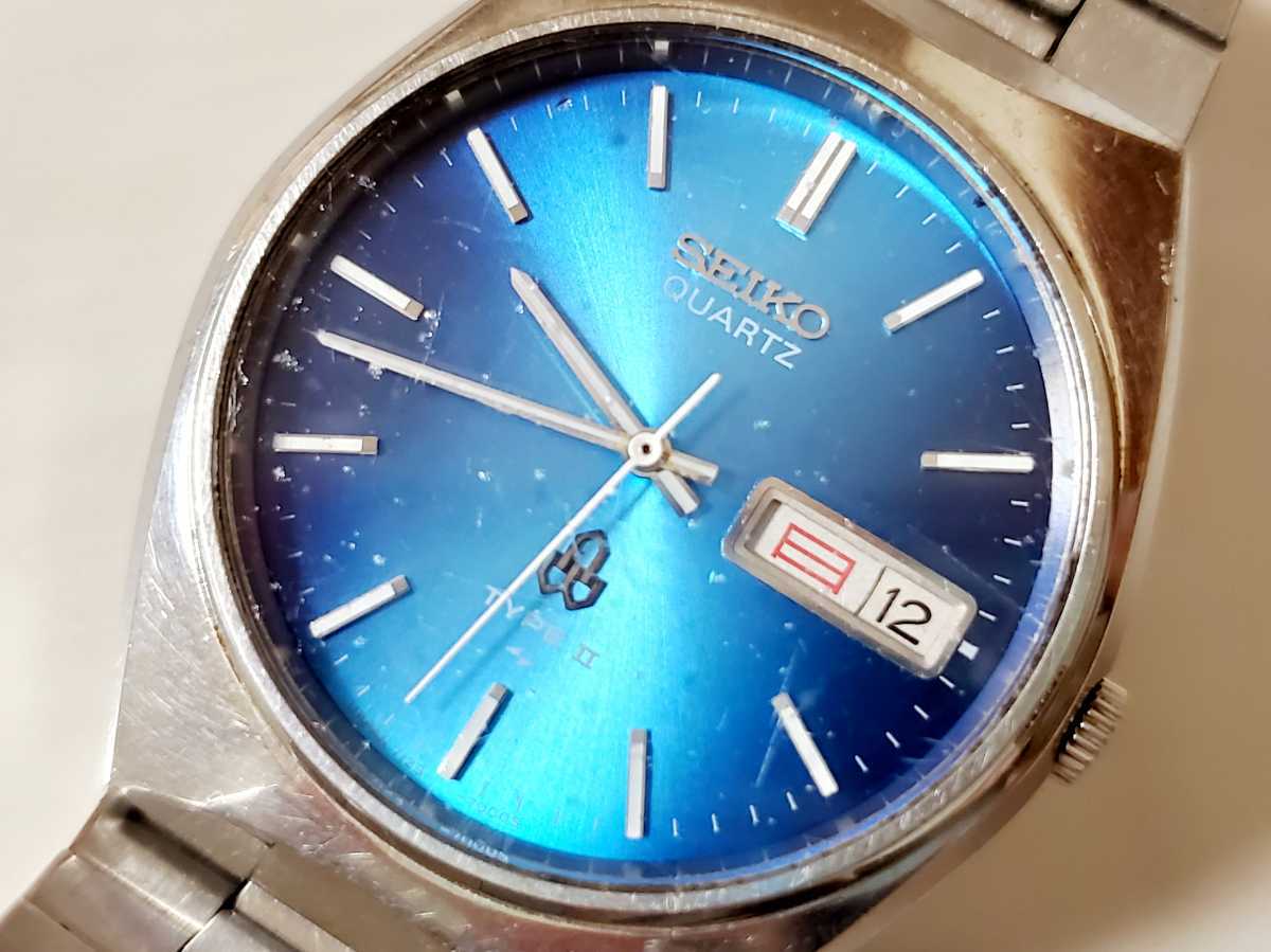 SEIKO セイコー TYPEⅡ タイプ2【7123-7000】紳士用腕時計 アイス