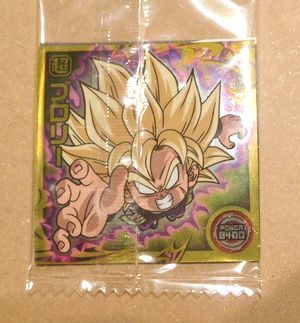 ドラゴンボール 超戦士 シール ウエハース 超1-CP ゴジータ ⑥