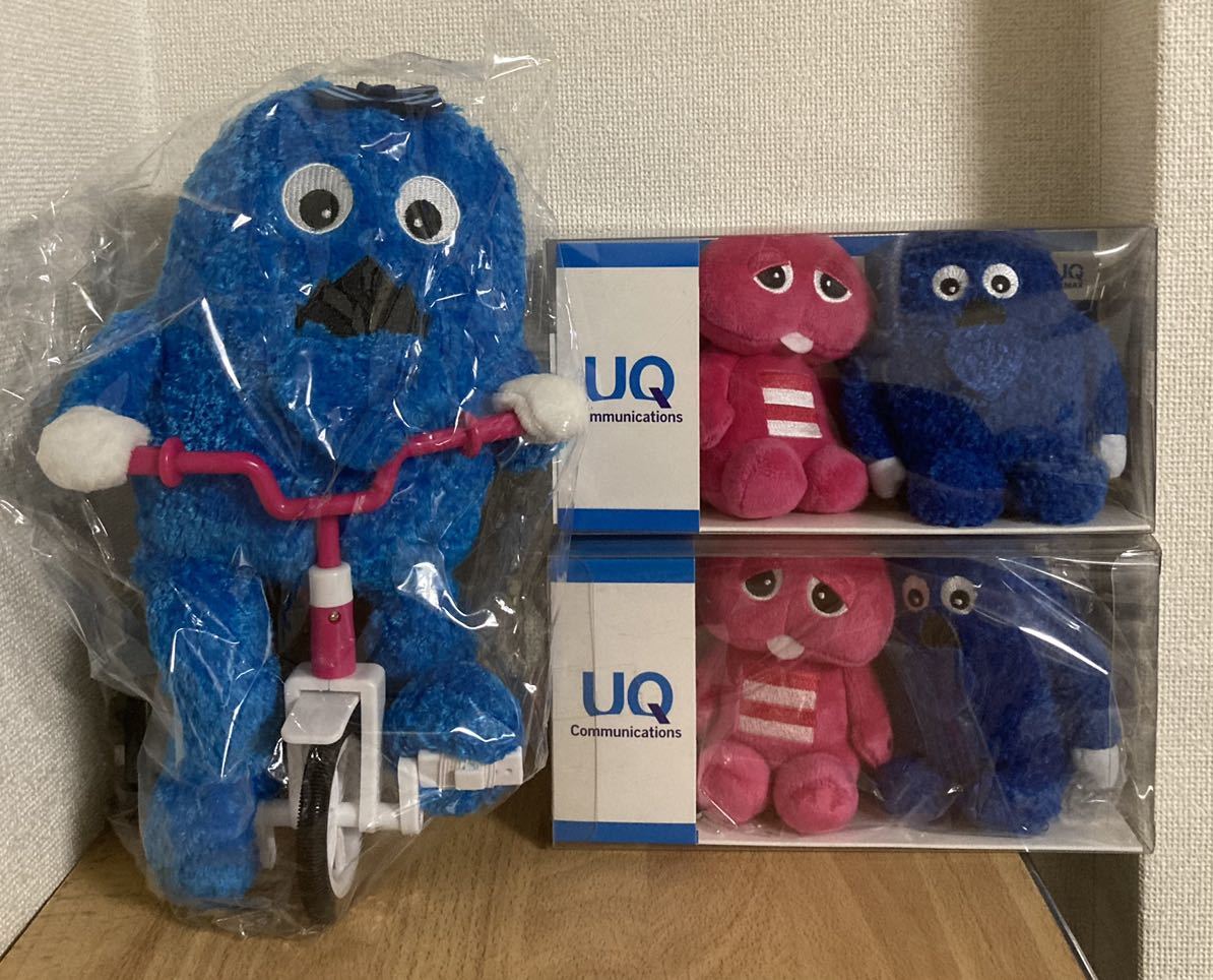 ガチャピン　マスコット　UQ mobile 水色　かわいい ガチャピン マスコット UQ mobile 水色 かわいい