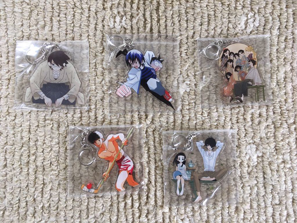 くじメイト アクキー アクリルキーホルダー さよなら絶望先生 セット AMNIBUS-日常使いできるアニメグッズの通販サイト- 久米田康治 キーホルダー・アクリルキーホルダー