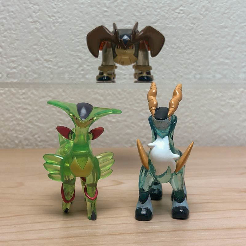テラキオン コバルオン ビリジオン クリア 3体セット ポケモン
