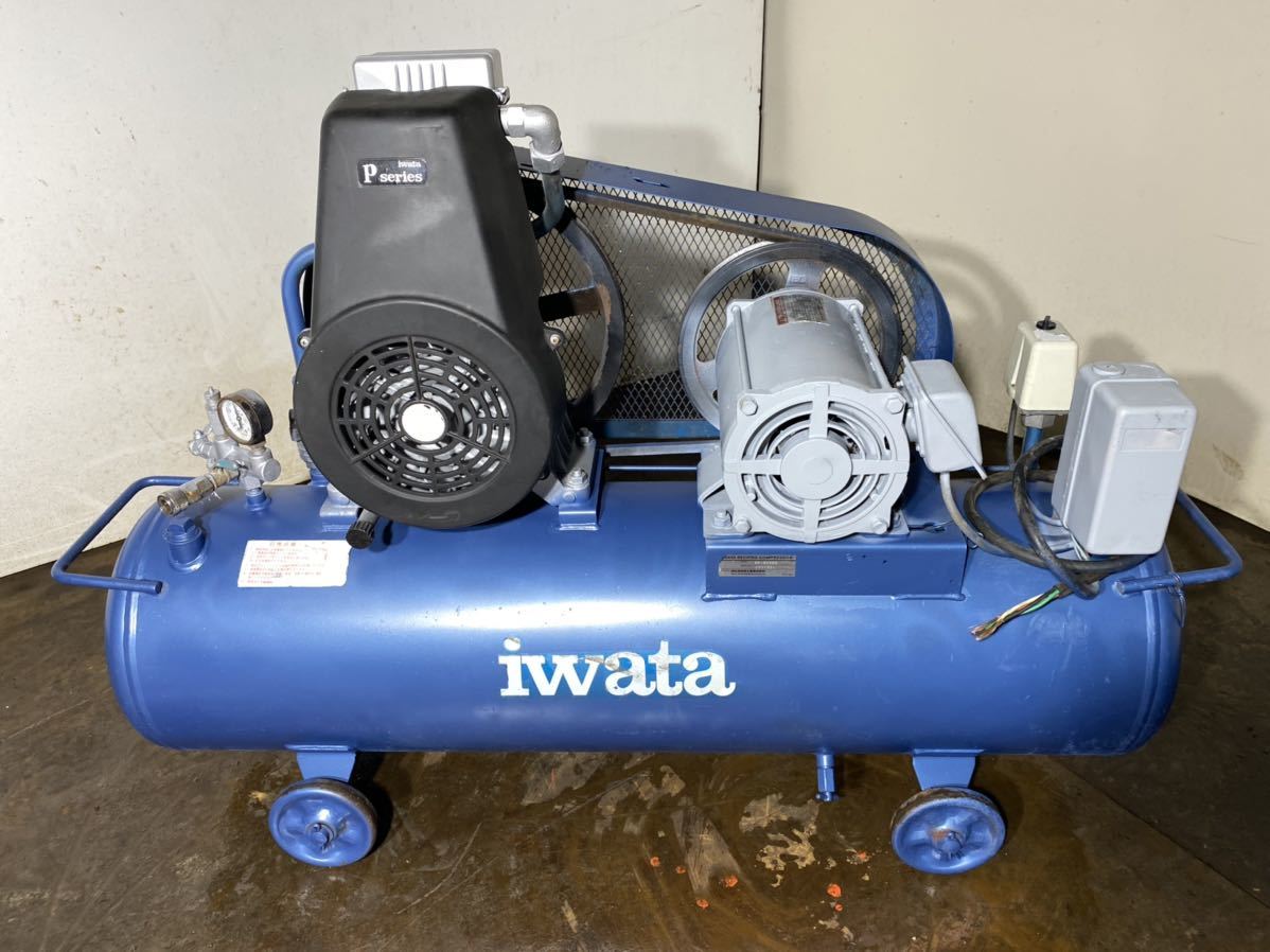 売り切り！アネスト岩田 SP-22CPB エアコンプレッサー 200V 60Hz 2.2KW 