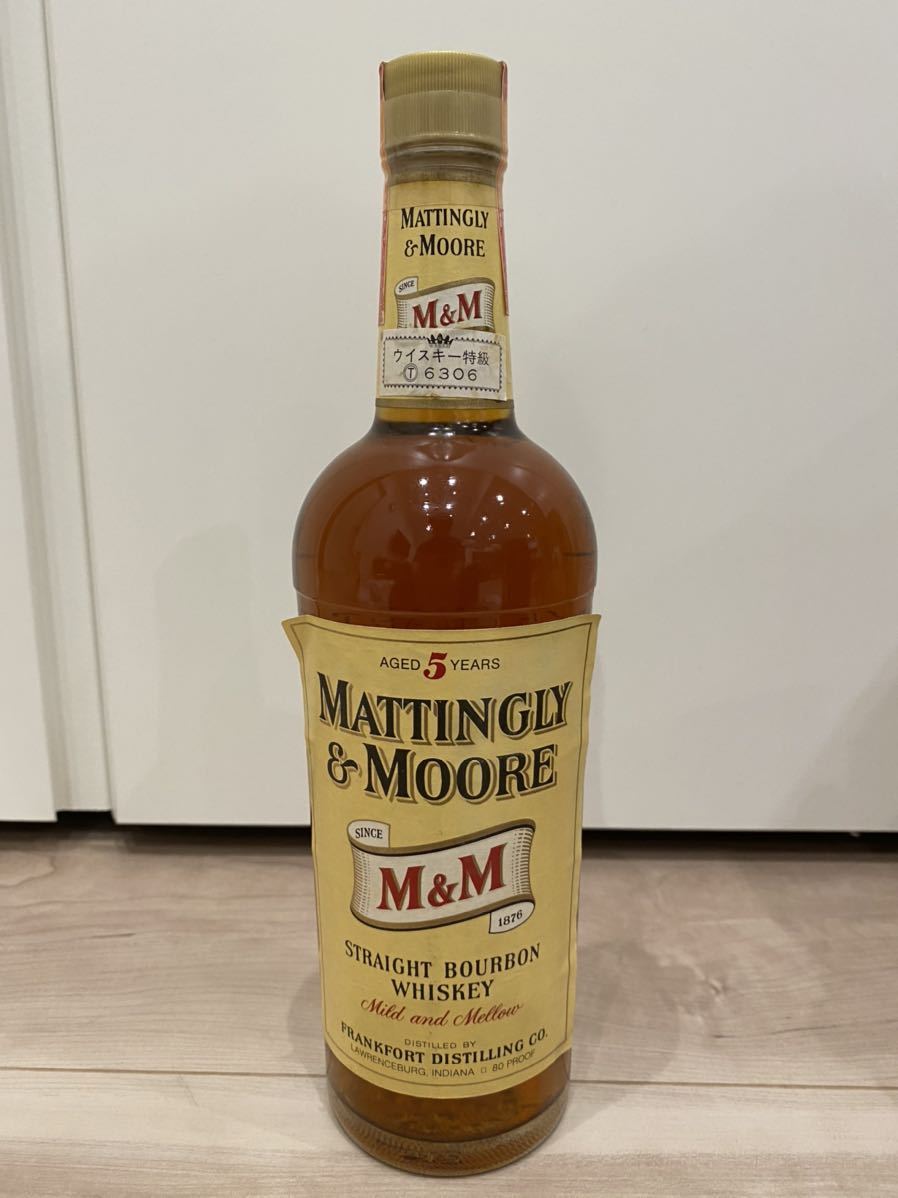 古酒☆マッティングリー & ムーア 5年 ☆特級 ※ 760ml 40% ストレート