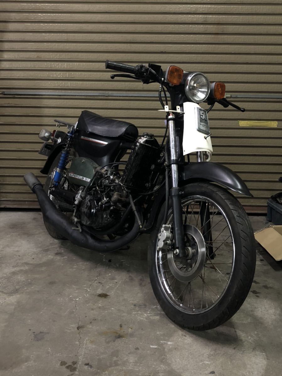 バリバリ伝説に出てくるカブ (検索)スーパーカブ C50 AA01 MBX125 走り