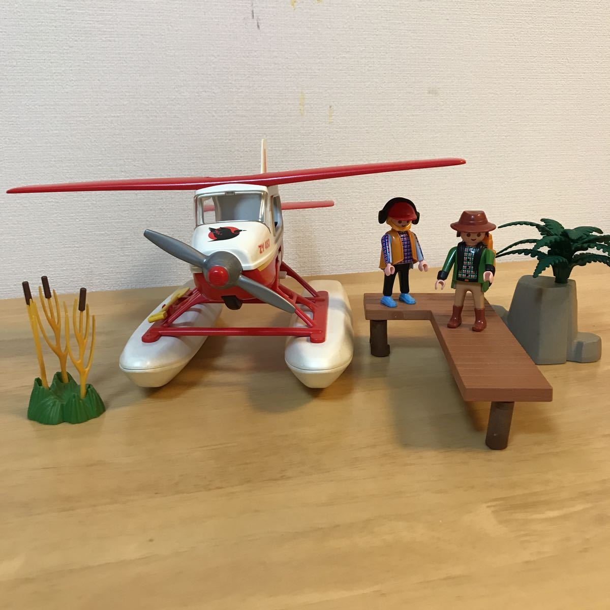 プレイモービルPlaymobil 3866 廃盤レア 水上飛行機 プレイモービル playmobil 3866 advanture seaplane レアの落札情報