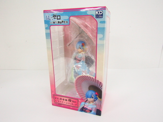 新品 未開封 Kadokawa Kkdcolle Re ゼロから始める異世界生活 レム 浮世絵桜ver 1 8 フィギュア 666 の落札情報詳細 ヤフオク落札価格情報 オークフリー スマートフォン版