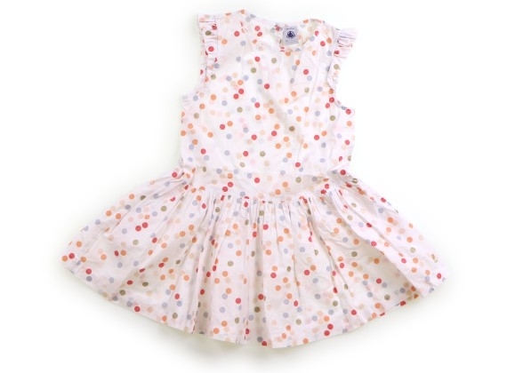 プチバトー Petit Bateau ワンピース 95 女の子 白 マルチカラー ドット 子供服 ベビー服 キッズ の落札情報詳細 ヤフオク落札価格情報 オークフリー スマートフォン版