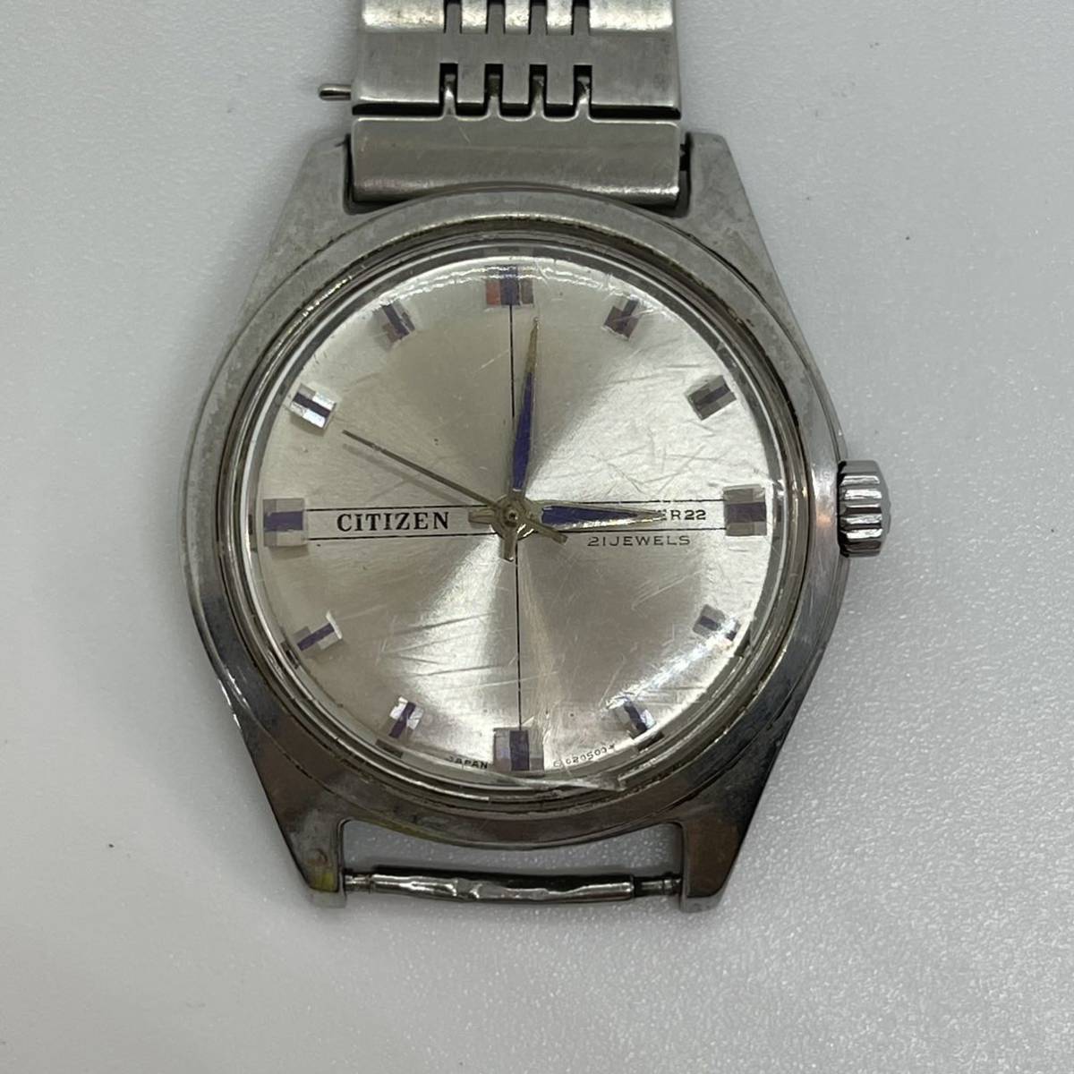 稼働品 手巻きCITIZEN NEW MASTER シチズン ニュー マスター