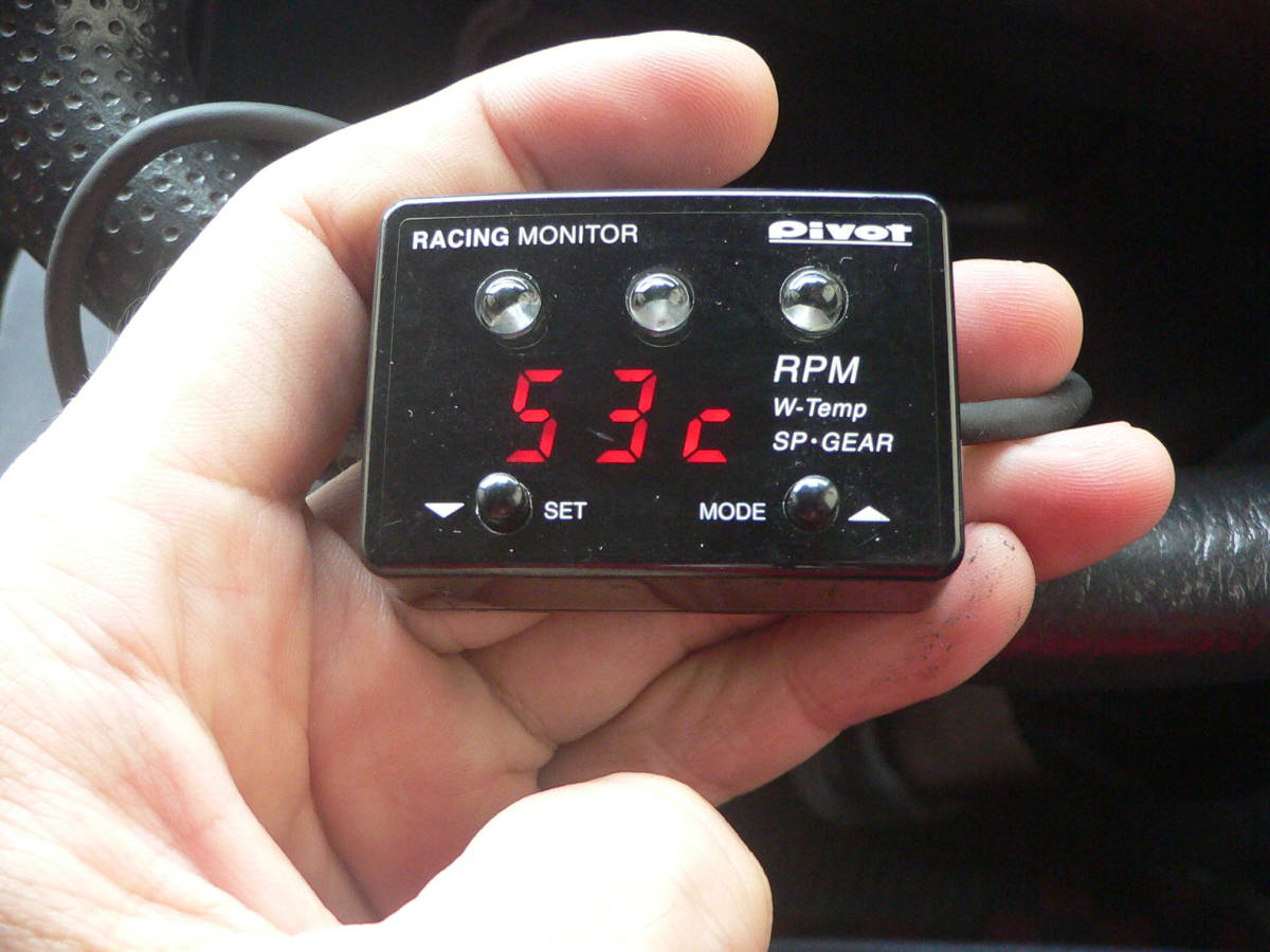 Pivot Racing Monitor RPM W-Temp 甚だしい SP-GEAR 