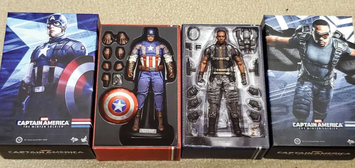 ホットトイズファルコン&ウィンターソルジャー2体セット