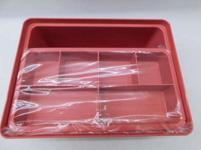 ☆内2871 タッパーウェア Tupperware 保存容器 ケアボックス 小物入れ 小物収納 道具箱 救急箱 裁縫箱 2.15L ピンク トレイ付 収納 未使用 の落札情報詳細| ヤフオク落札価格情報 オークフリー・スマートフォン版 ☆内2871 タッパーウェア Tupperware 保存容器 ケアボックス 小物入れ 小物収納 道具箱 救急箱 裁縫箱 2.15L ピンク トレイ付 収納 未使用 の落札情報詳細| ヤフオク落札価格情報 オークフリー・スマートフォン版