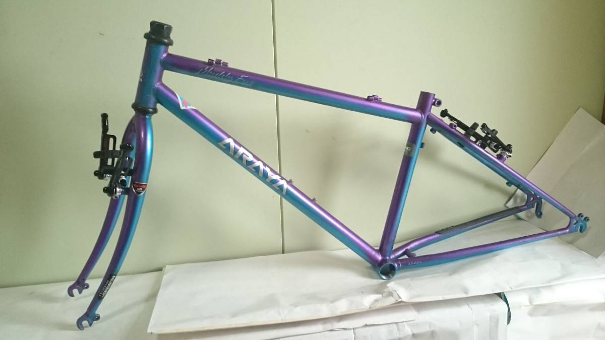 【福岡市現地引取限定】ARAYA クロモリ ロード 福岡市現地引取限定】ARAYA クロモリ ロード