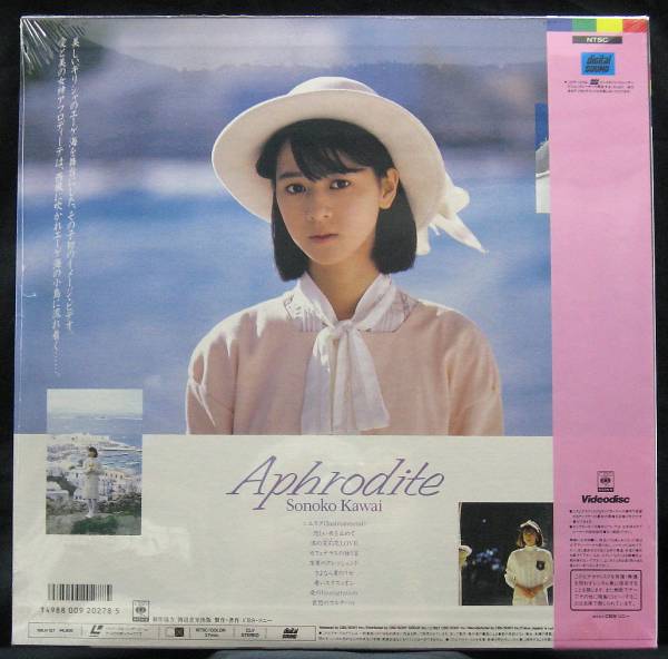 新品】未開封LD【アフロディーテの夢】河合その子(おニャン子クラブ