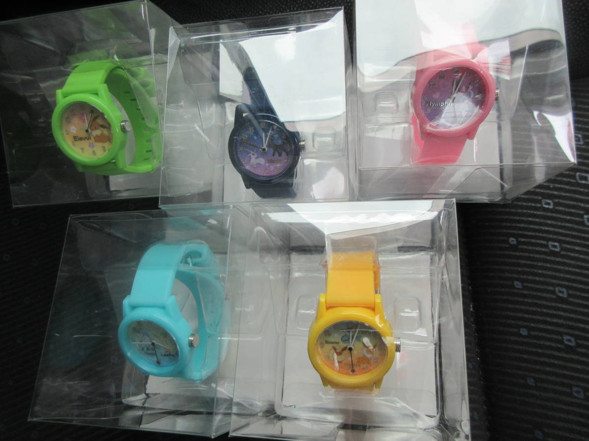 未使用 ポケットモンスター イーブイ フレンズ プレミアム カラフル リストウォッチ 選択可 セット可 時計 腕時計 ポケモン新品未開封 の落札情報詳細 ヤフオク落札価格情報 オークフリー スマートフォン版
