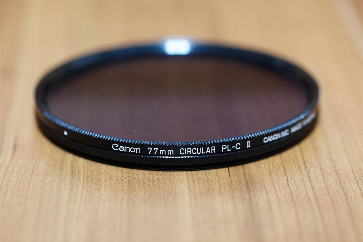 【やや傷や汚れあり （詳細）】Canon キャノン PLC II CPL サーキュラー PL CIRCULAR POLARIZING