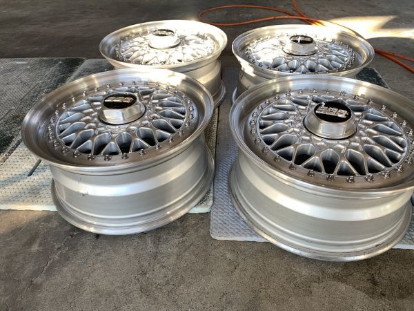 未使用に近い】レストア済み 絶版 希少 BBS RS033 15インチ 6.5J+34 4