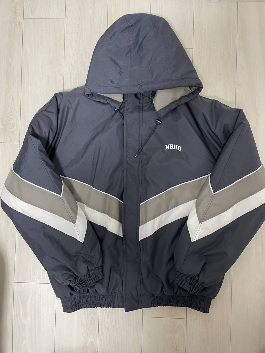 【未使用に近い】21AW ネイバーフッド ジャケット TEAM / NJKT チャコール CHARCOAL Mサイズの落札情報詳細