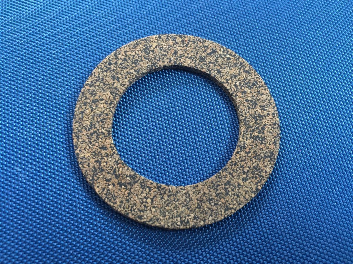 【未使用】空冷 VW オイルフィラー ガスフィラー キャップ コルクガスケット φ60mm ワーゲン ビートル バス タイプ2 カルマンギア