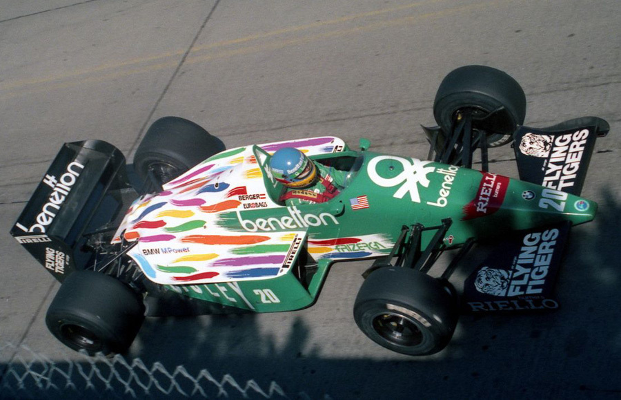 目立った傷や汚れなし】1/43 メリ キット ベネトン B186 BMW (Benetton
