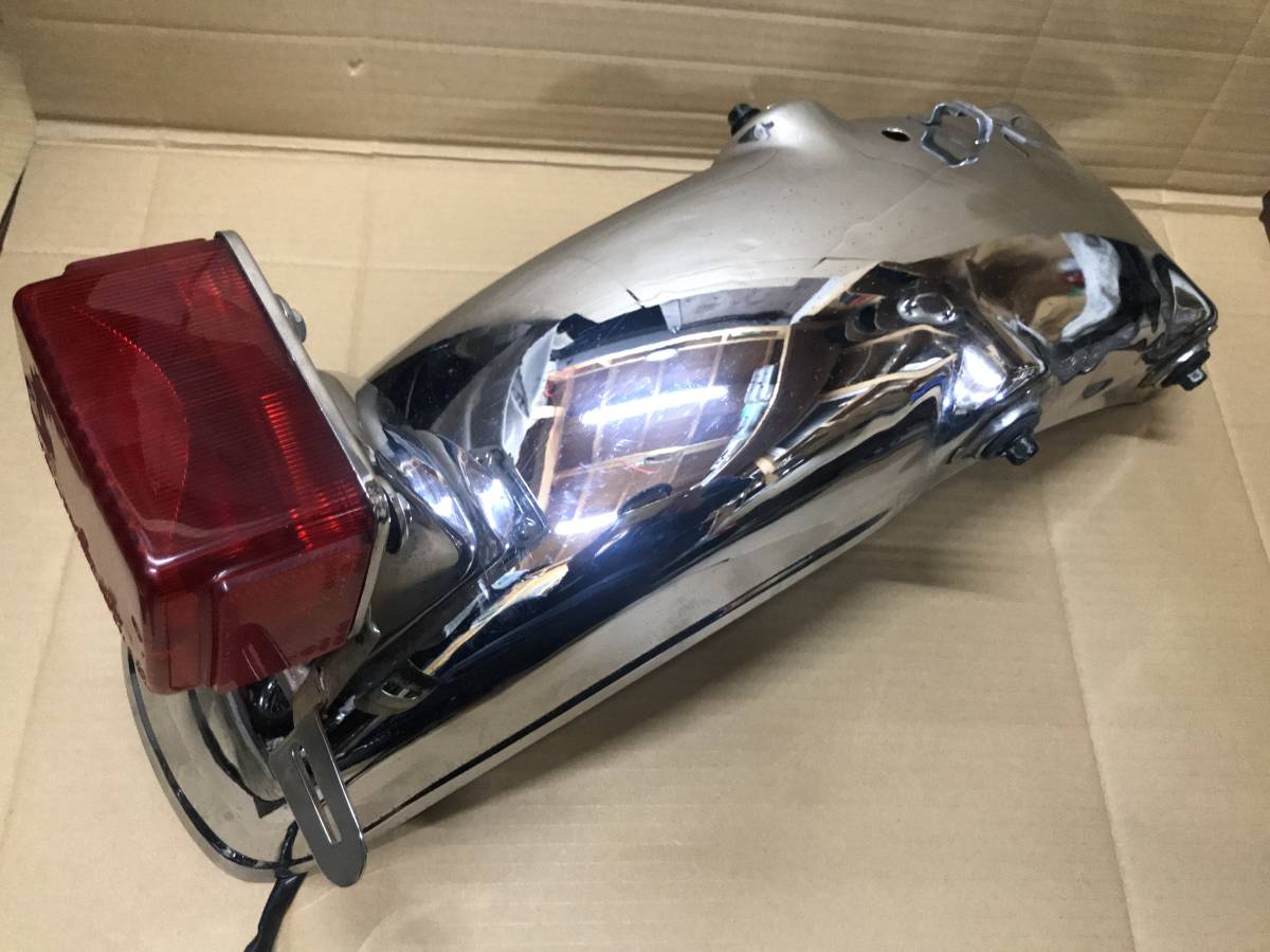 リアフェンダー ビンテージ ハーレー テールランプ パンナックル DUO