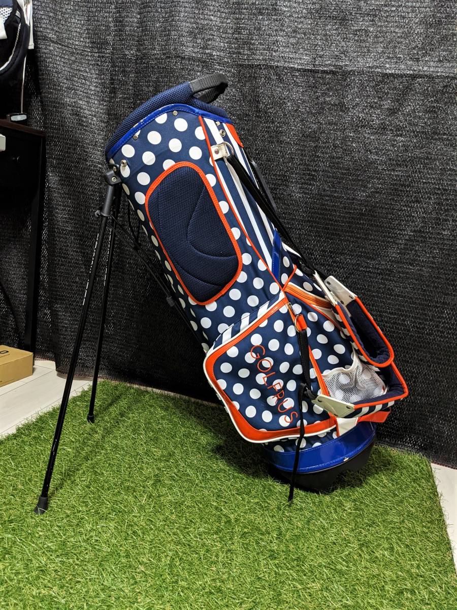 RUSSELUNO VELCRO CART BAG 新品 ラッセルノ ゴルフ CLEAR CART BAG