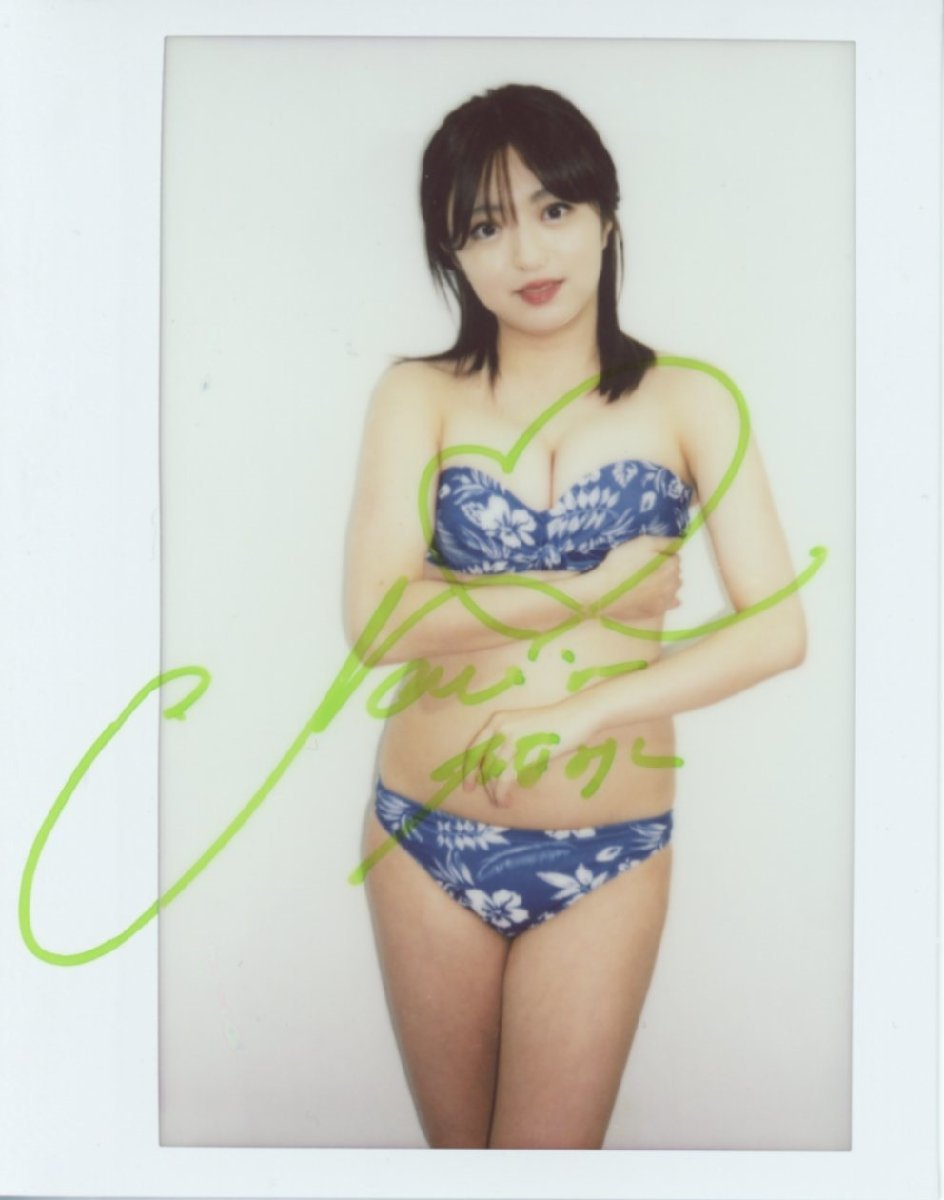志田音々 水着チェキ 志田音々 水着ワイドチェキ カニピース