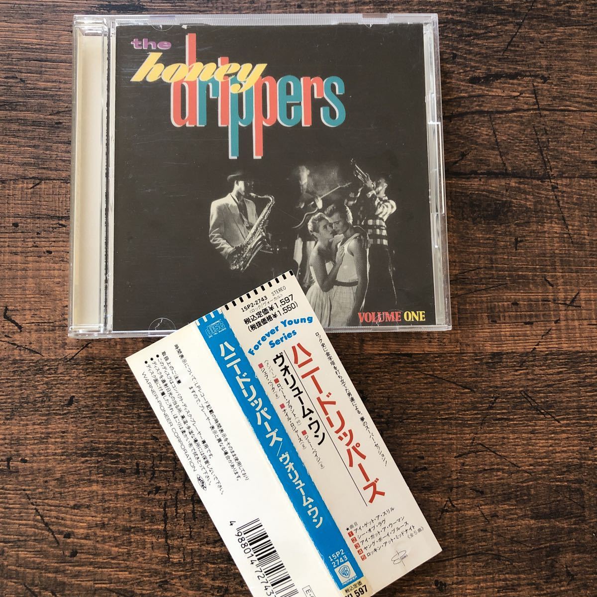 【目立った傷や汚れなし】The Honeydrippers ボーナス曲入 輸入CD「Volume One」 ハニードリッパーズ Vol.1