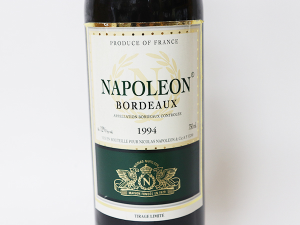 ワイン Napoleon Bordeaux 1994 目立った傷や汚れなし】1円～◇ナポレオン ボルドー 1994年 NAPOLEON