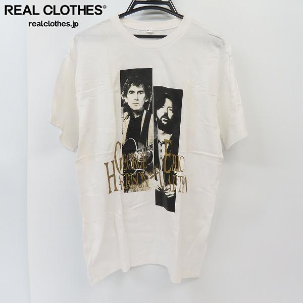 GEOGE HARRISON with ERIC CLAPTON Tシャツ L