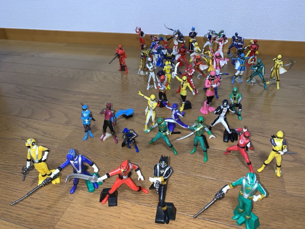 全体的に状態が悪い】ジャンク品 ガシャポン HG スーパー戦隊