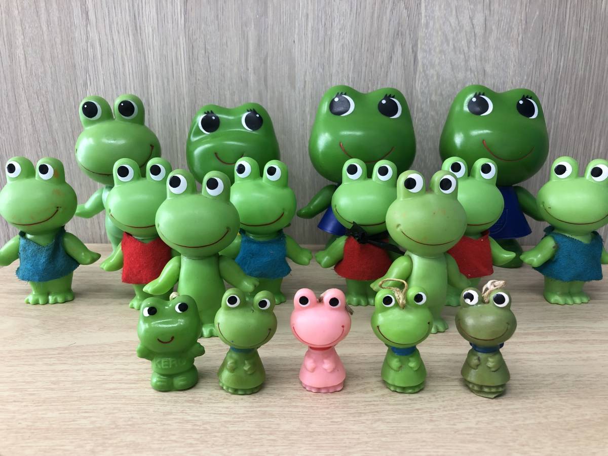 コルゲンコーワ ケロちゃん 渦巻き ソフビ カエル