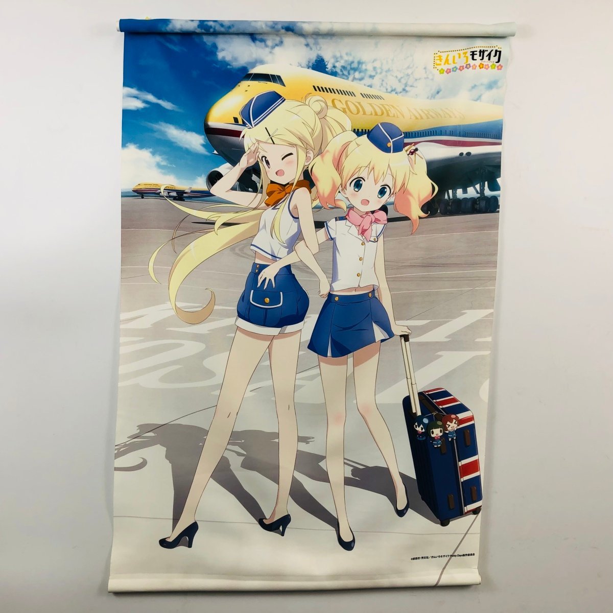 大放出セール 100cmタペストリー Pretty 水着のカレン きんいろモザイク Days 壁紙 装飾フィルム