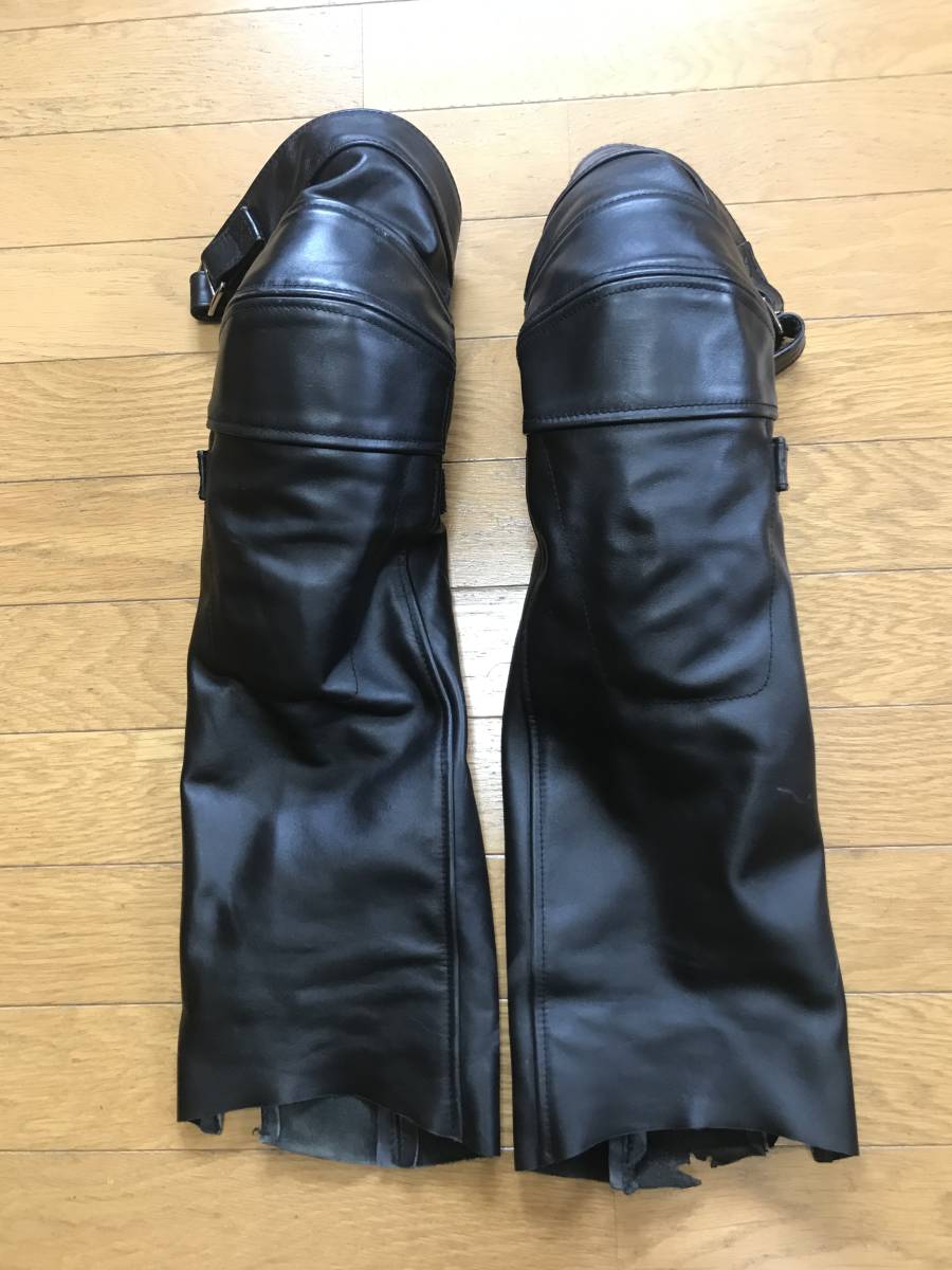 美品 KADOYA K'S LEATHER RIDEWADER-AP ブラック チャップス バイクウェア｜カドヤ公式オンラインショップ｜RIDEWADER