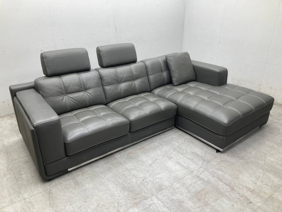 ☆ケルビンジョルマーニ KELVIN GIORMANI 黒総革 革 レザー TRONTⅡ