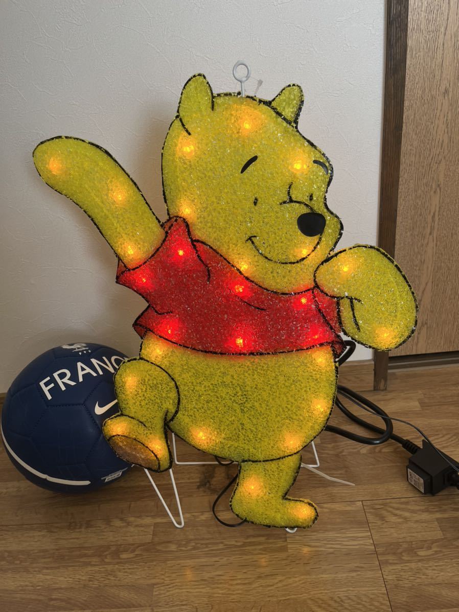 プーさん　クリスマスライト　イルミネーション プーさん LED 3Dモチーフライト ディズニー クリスマス