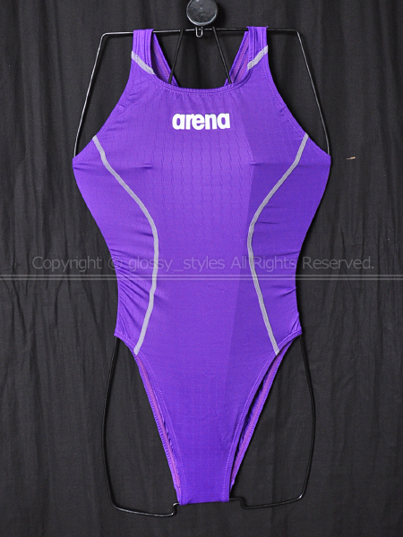 arena 競泳水着 Xパイソン2 ARN-7021W Lサイズ パープル Amazon