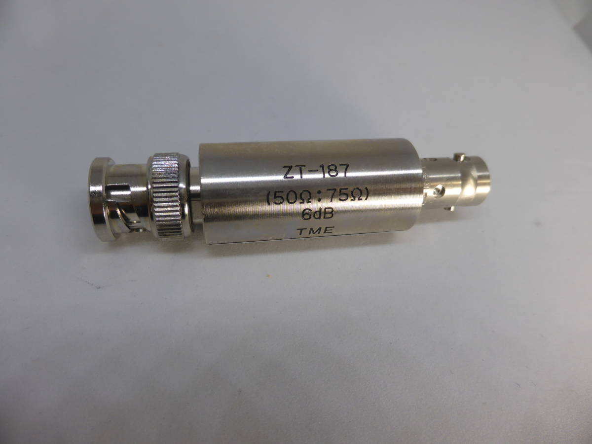 未使用】TME 多摩川電子 インピーダンス変換器 50Ω／75Ω ZT187BBの落札  