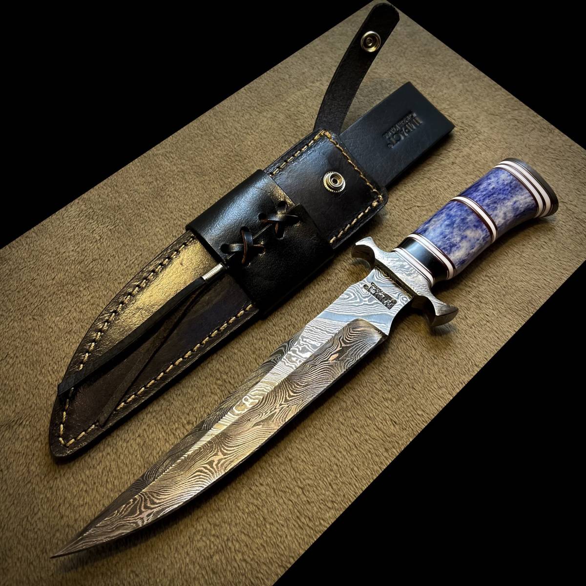 カスタムナイフハンドル材Mammoth tooth カスタムナイフハンドル材Mammoth tooth