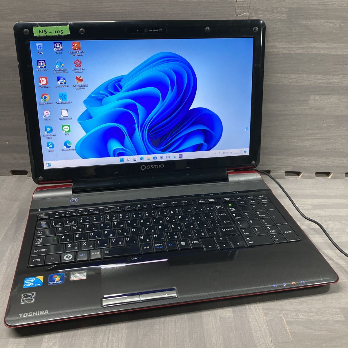 東芝 - ★東芝　Qosmio V65/86L Win10pro 1803 難あり 東芝 - ♢ToshibaノートPC dynabook Qosmio V65/86Lの通販 by