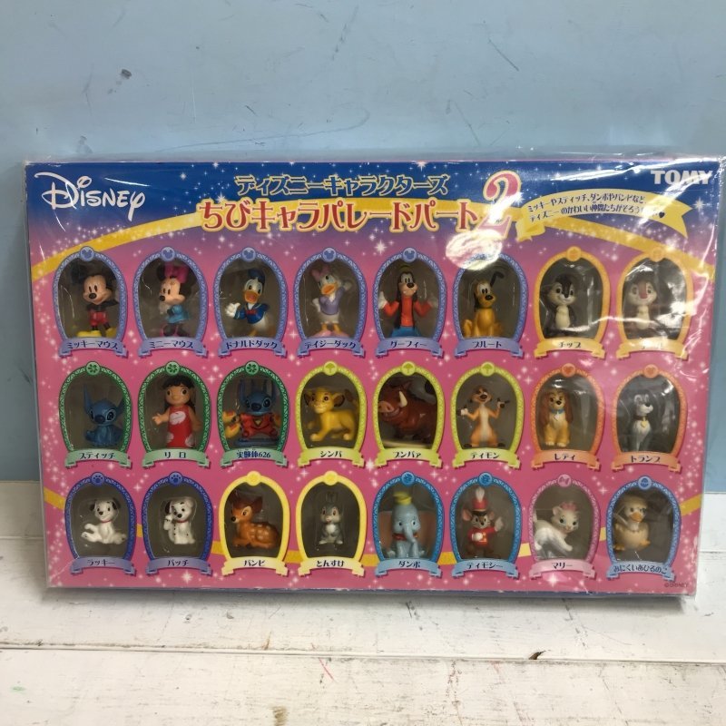 当時物 美品 ディズニーキャラクターズ ちびキャラパレードパート1 .2.3 箱