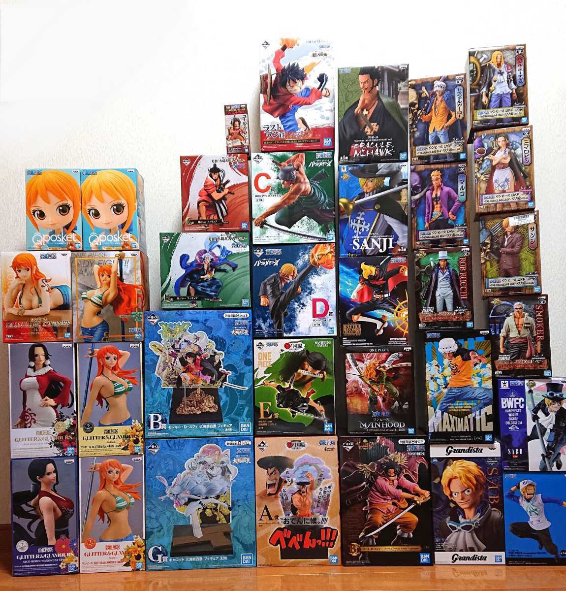 ワンピース ゾロ ルフィ 白ひげ フィギュアセット 未使用 ワンピース ゾロ ルフィ 白ひげ フィギュアセット 未使用