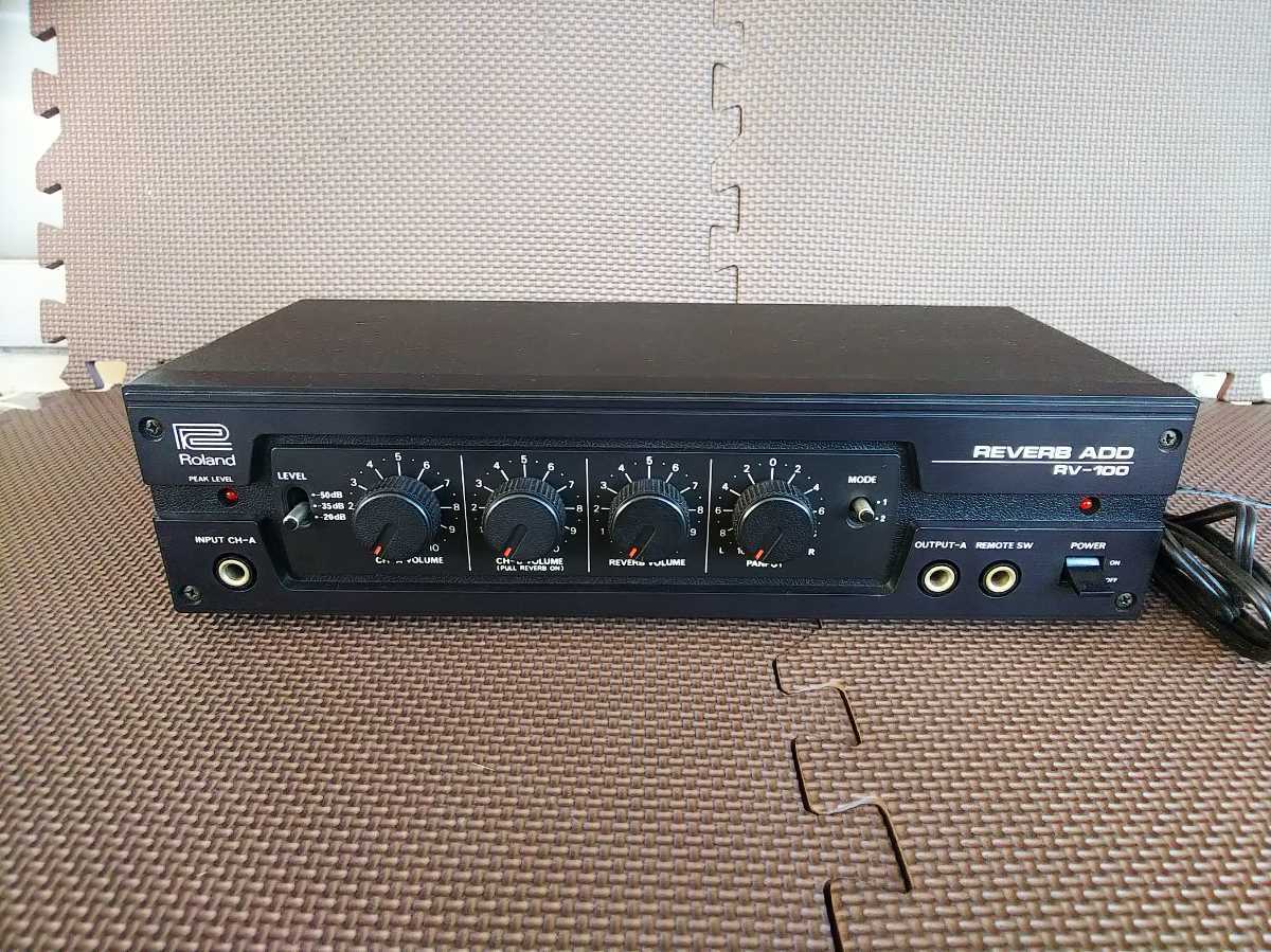 【目立った傷や汚れなし】Roland Reverb RV100 ローランド スプリング リバーブ の落札情報詳細 ヤフオク落札価格情報