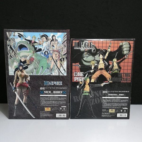D.P.C.F ワンピース　三銃士Ver. ルフィ・サンジ・ゾロ 3体SET 開封品 ONE PIECE ワンピース フィギュア 扉絵コレクション