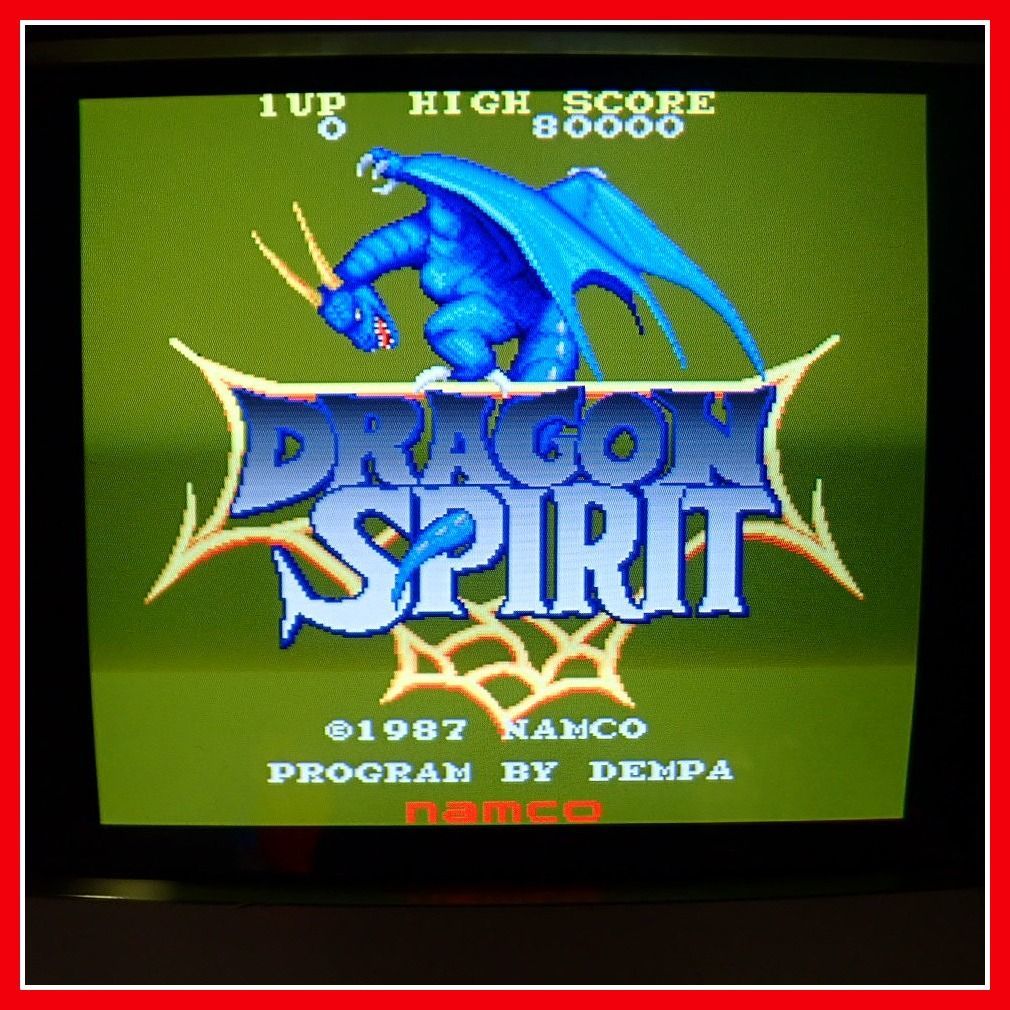 新同]バリエ ナムコ LCDゲーム ドラゴンスピリット