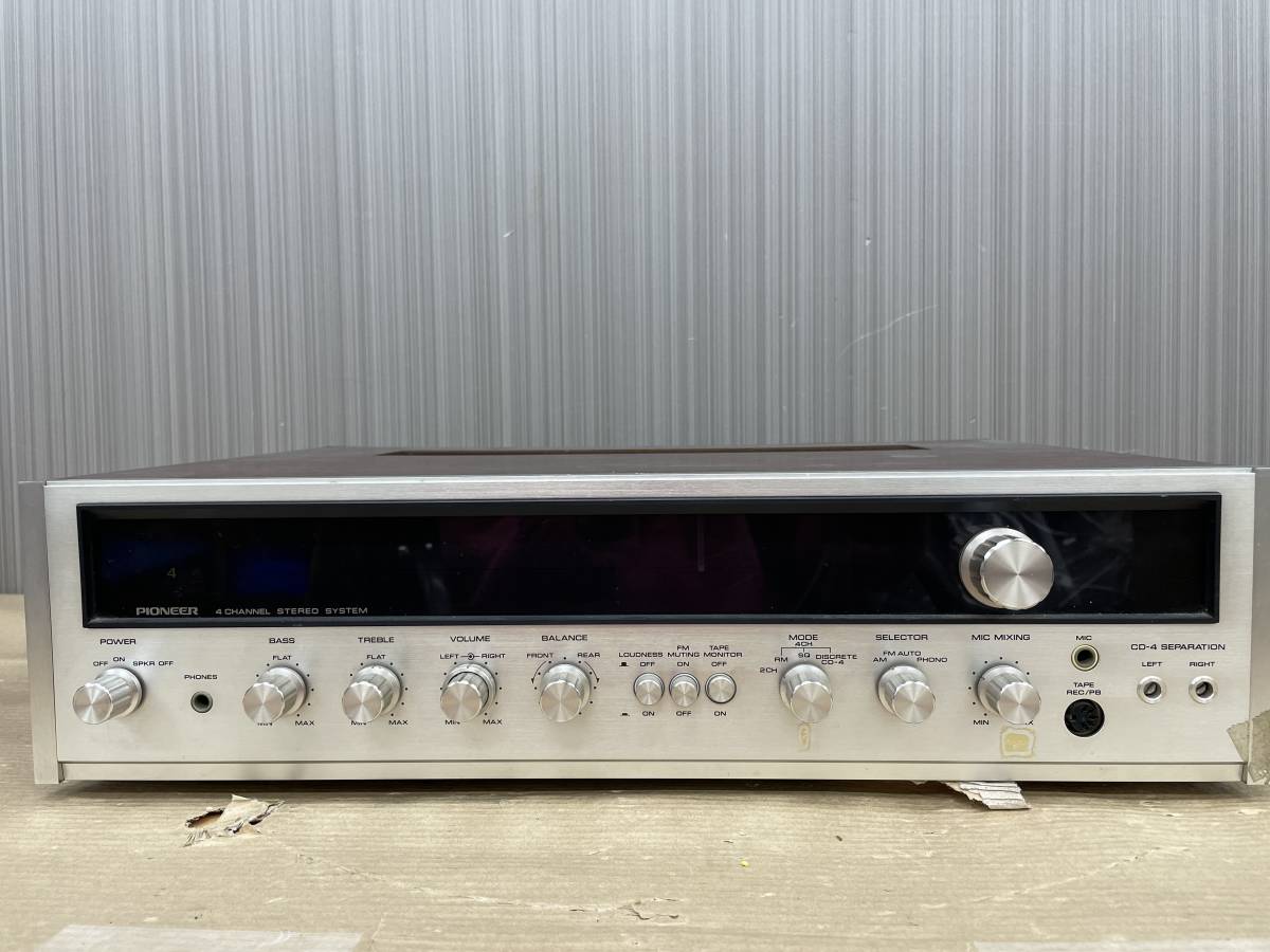 Pioneer ステレオ F-4000 ◇パイオニア4チャンネルセパレートステレオ「F-9000」の修復