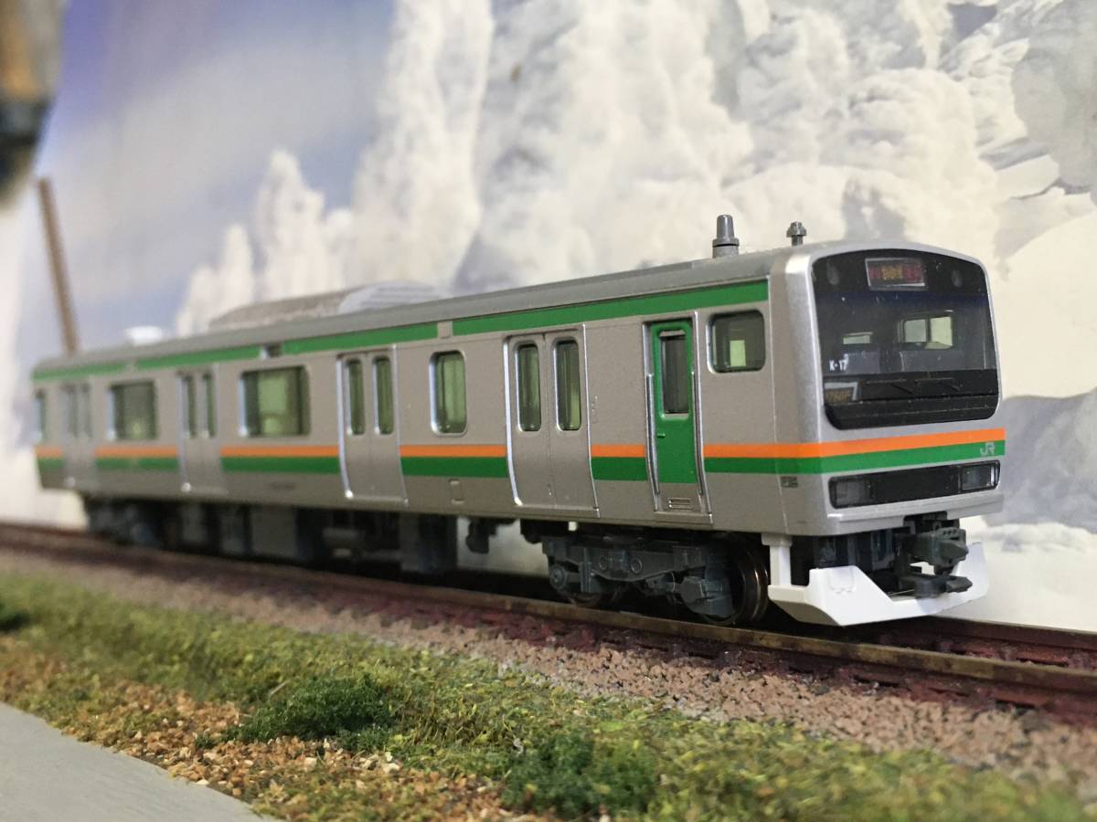 やや傷や汚れあり】684)KATO E231系8000番台 クハE231 先頭車 ライト